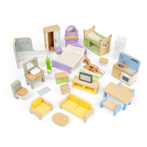 Bigjigs toys set - set, casa