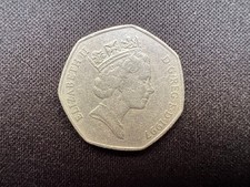 50 pence 1997. Elizabeth