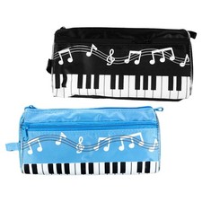 2 Pezzi Astuccio Portapenne