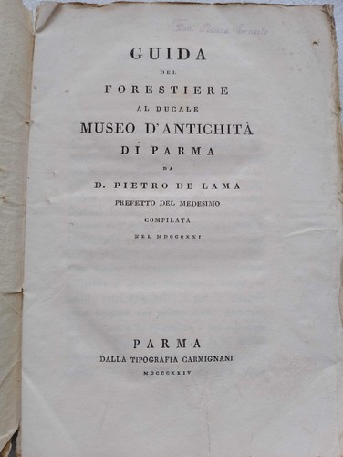 Lama guida del forestiere - de,