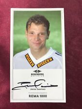 Autografo JANNE SAARINEN-Rosenborg BK-42 Cappellini FINLANDIA-Ex-1860/Copenhagen-AK