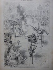 1868 1889 Velocipede Slitta