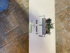 VASI E FIORIERE - FIORIERA DOPPIA IN METALLO DA BALCONE CON AGGANCI REGOLABILI