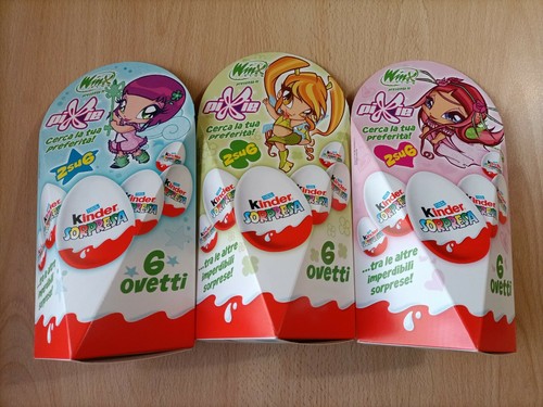 Ovetti kinder sorpresine winx - ovetti,