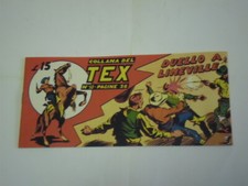 TEX WILLER STRISCIA- prima