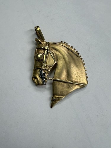 Ciondolo cavallo oro - cavallo, giallo