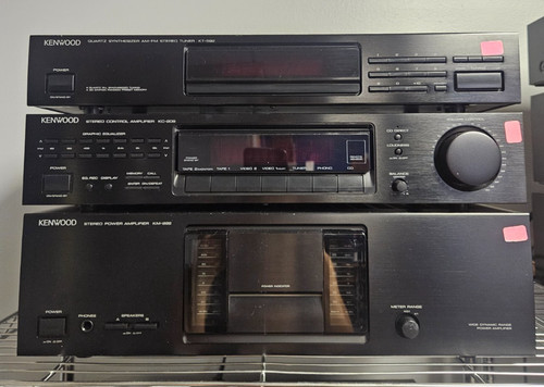 Kenwood component stack - component,