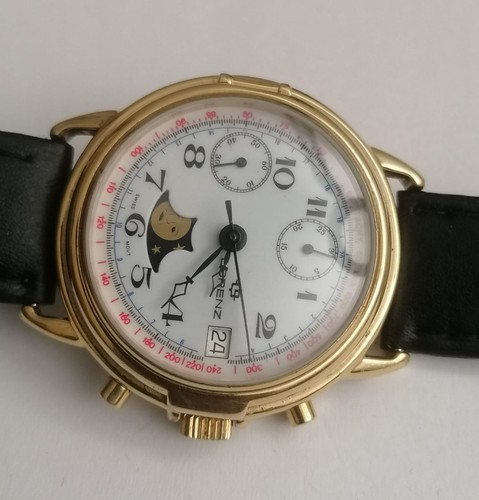 Lorenz moonphase chronograph - moonphase,