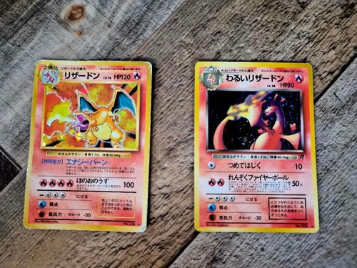 Carta pokemon charizard dark - pokemon,