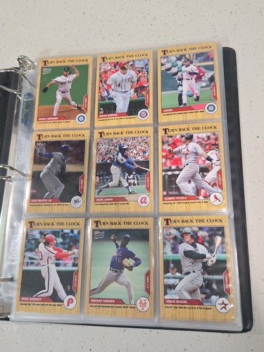 Topps now turn back the - back,