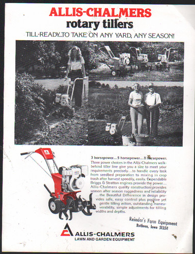 Allis chalmers motozappa - allis-chalmers,