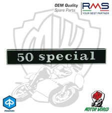 TARGHETTA POSTERIORE VESPA 50
