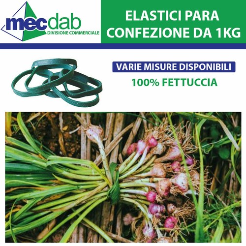 Elastici verdi per legatura - per,