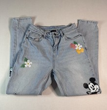 Jeans mamma floreale Disney