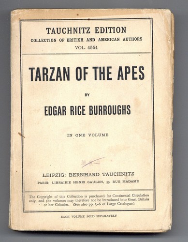 Tauchnitz edition collection - edition,