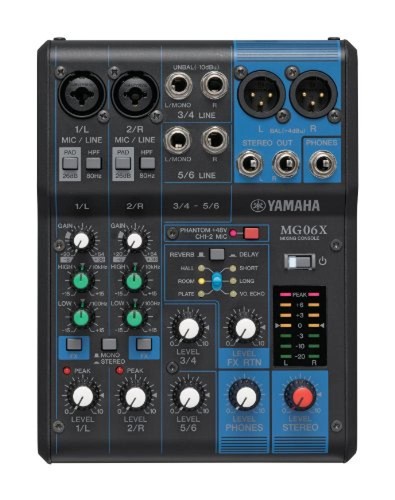 Yamaha mg06x mixer - yamaha,