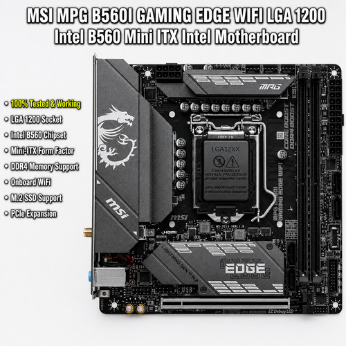 Scheda madre msi - scheda, b560i