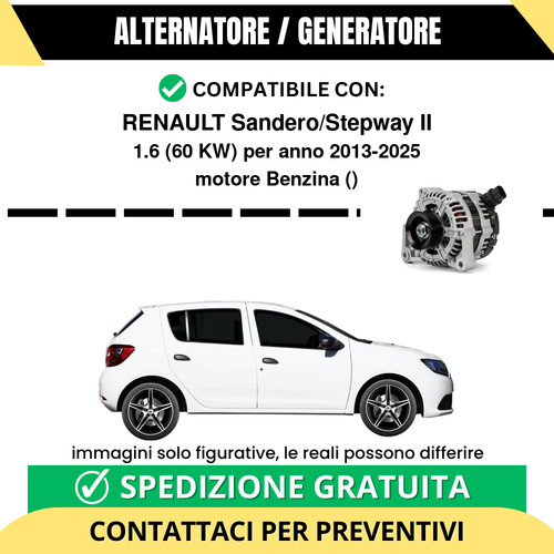 Alternatore renault - alternatore,