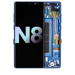 Oled assembly with - frame, for