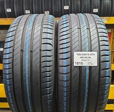 USATO: 2 GOMME MICHELIN 195/55