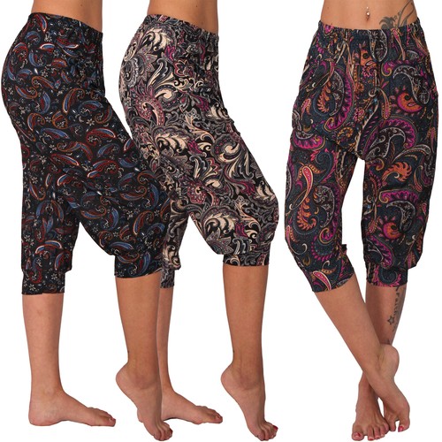 Pantaloni capri harem aladin - pantaloni,