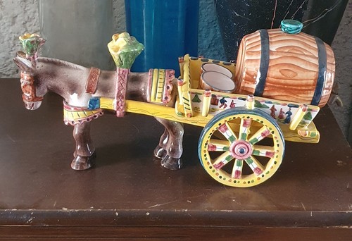 Carro siciliano ceramica - carro, pucci