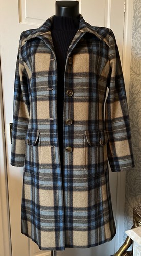 Cappotto quadri lana - quadri, a