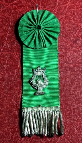 Insegna nastro verde lira - nastro,