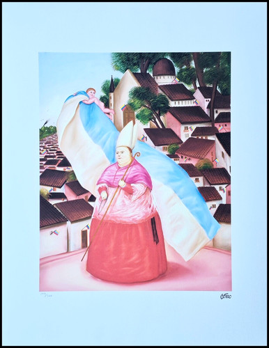 Fernando botero il vescovo - fernando,
