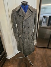 Trench cappotto uomo lana