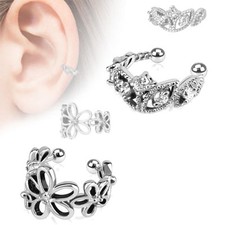 Orecchini creolo clip on
