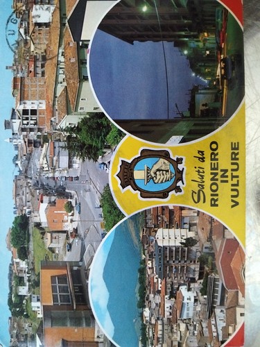 Cartolina vintage saluti - vintage, da