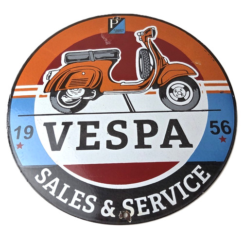 Insegna vespa vintage - insegna,