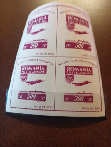 Romania 1946 1007 bl - romania, 1946,