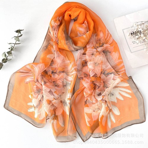 Sciarpa donna fiore alla moda - donna,