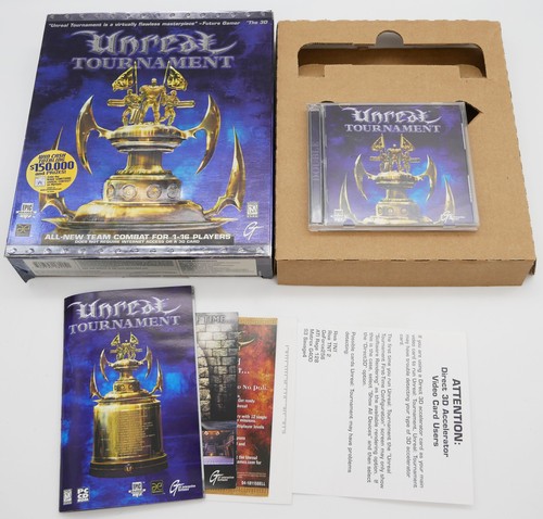 Unreal tournament rom - unreal, cd