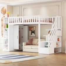 Letto soppalco 90x200 con