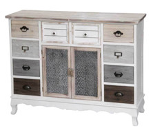 MOBILE CREDENZA BASSA VETRINA