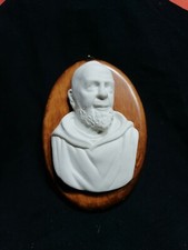 Padre Pio busto porcellana con