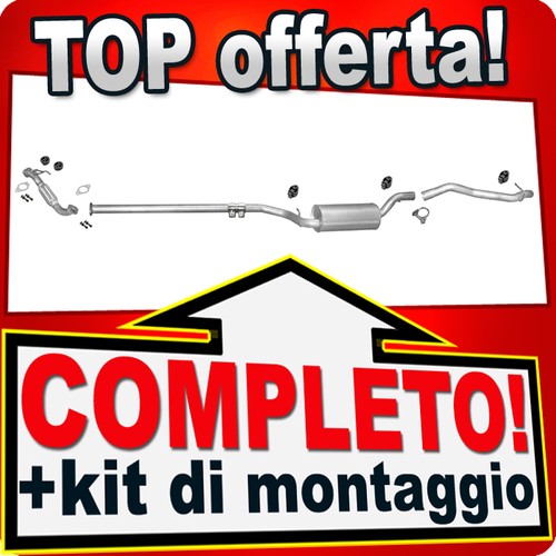 Scarico completo per mazda i - completo,