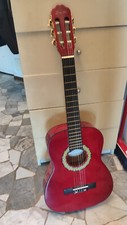 chitarra classica STEALTON C105 RED rossa per bambini principianti scuola, h85cm