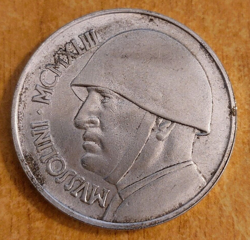1943 lire ww2 - 10,