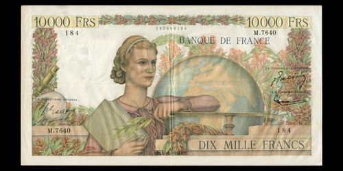 Francia 10000 franchi - francia,