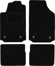 Tappetini in velluto Nero Audi