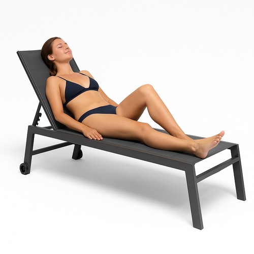 Lettino prendisole lounge con - lounge,