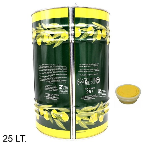 Tanica lattina stagno - lattina, olio