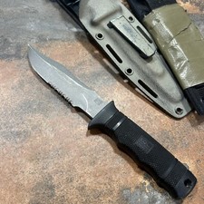Sog Seal Pup Knife Oldgen Kydex And Stealth Holster Navy Seal Devgru Oldgen