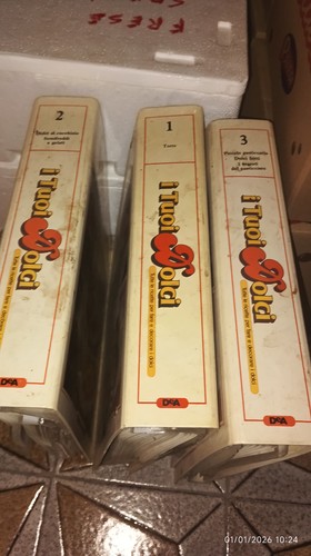 Tre volumi fascicoli vintage - tre, a
