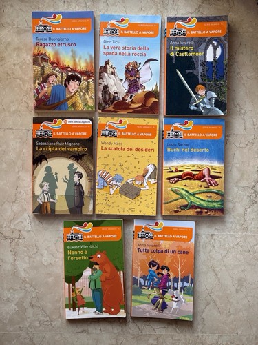Lotto libri per bambini - lotto, 8