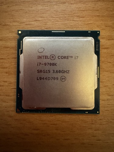 Intel core 9700k 6 - core, ghz